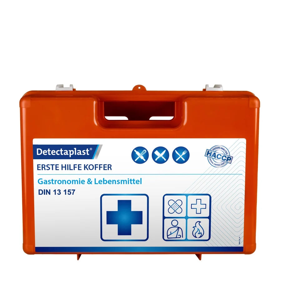 Detectaplast Erste-Hilfe-Koffer Medic Box Food XL nach DIN 13157