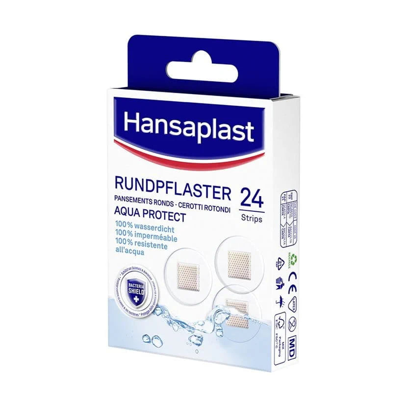 Hansaplast Aqua Protect Rundpflaster 24 Strips