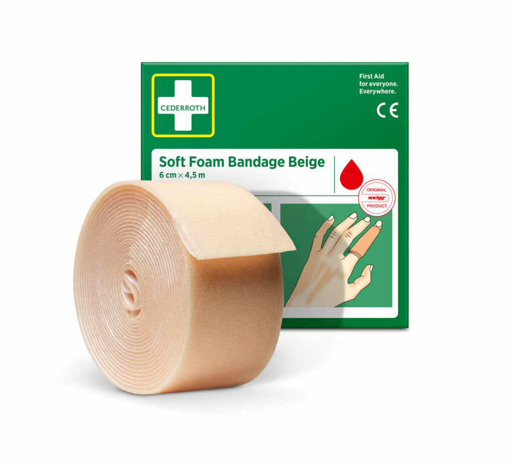Cederroth Soft Foam Bandage 6 cm x 4,5 m