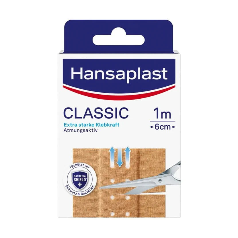 Hansaplast Classic Wundschnellverband 1 m x 6 cm