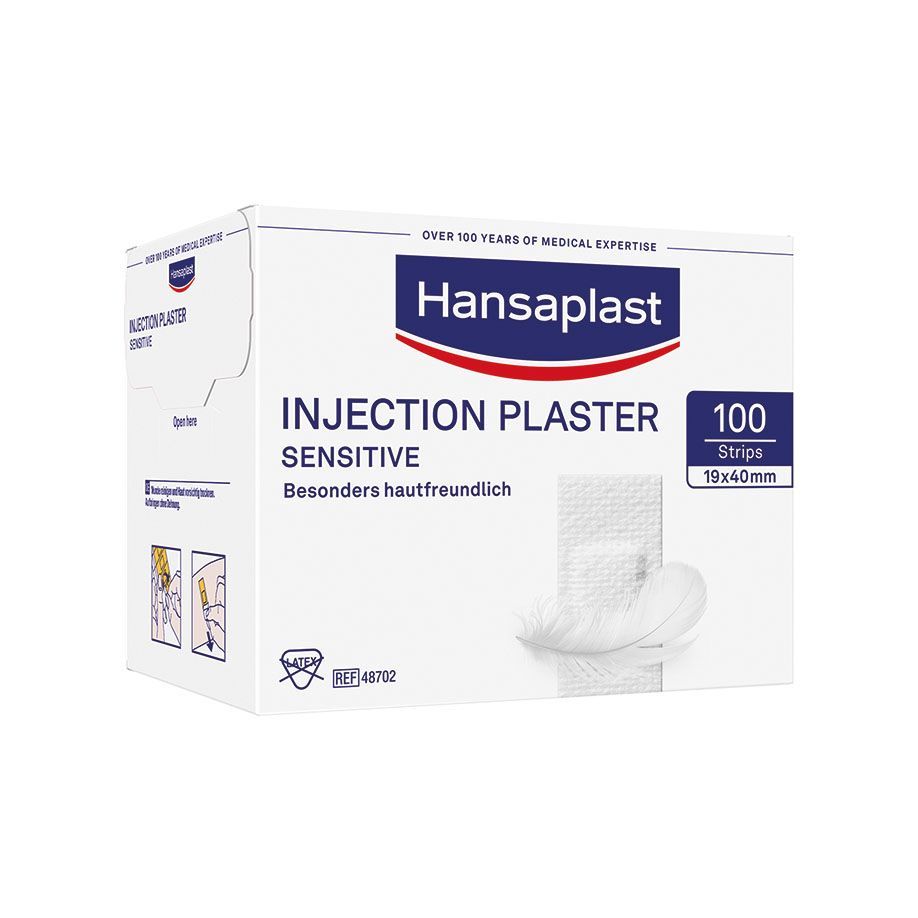 Hansaplast Sensitive Injektionspflaster 1,9 x 4 cm