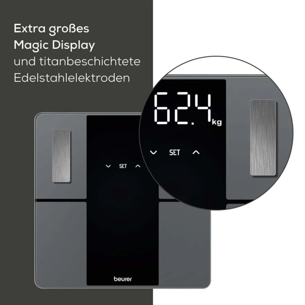 Körperanalysewaage BF 500 Super Black Edition