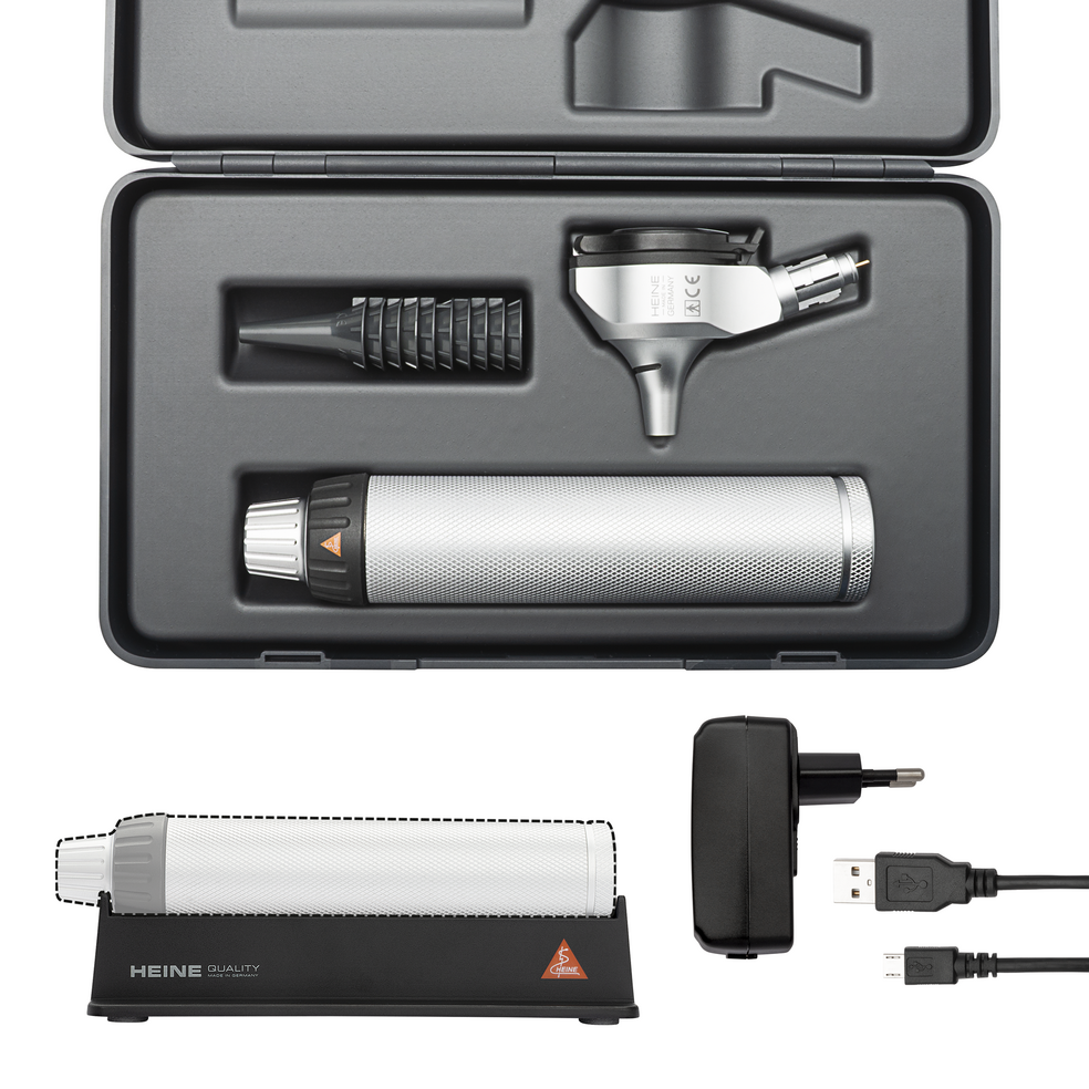 HEINE BETA 400 LED F.O. Otoskop USB