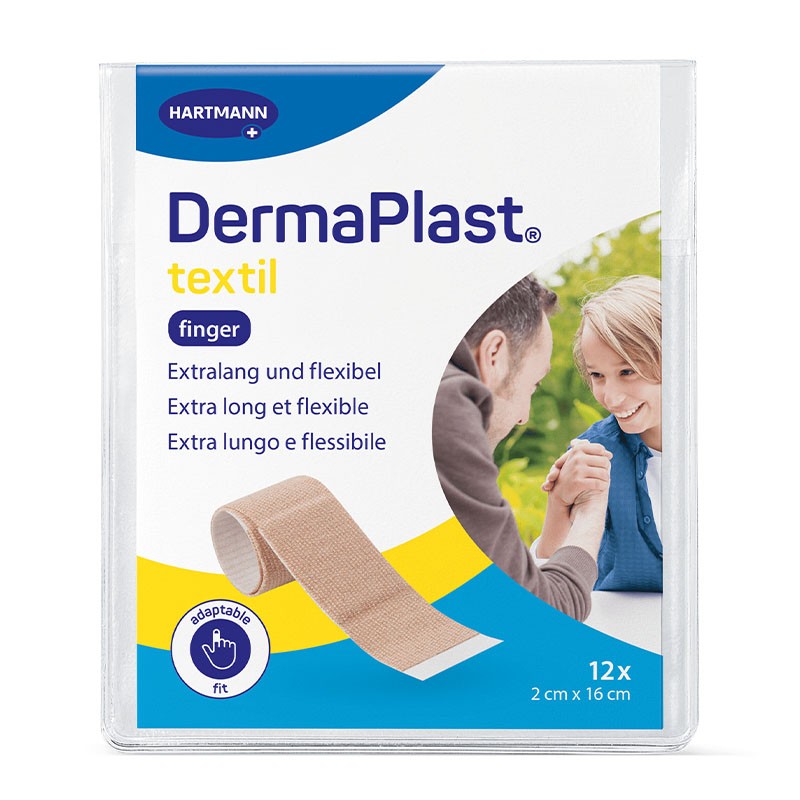 DermaPlast® TEXTIL Pflaster Fingerverband 2 x 16 cm