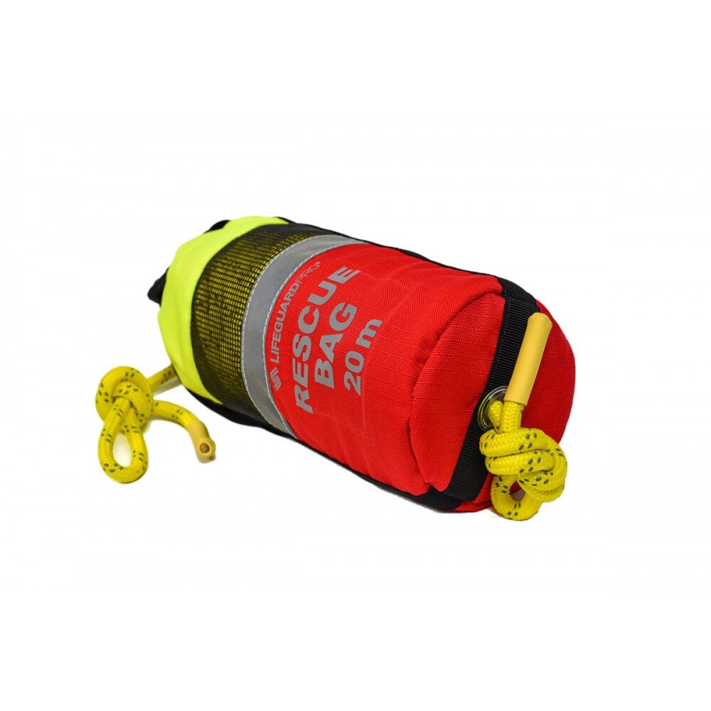 Liefeguard Pro Wurfsack mit 20m Leine neon-gelb