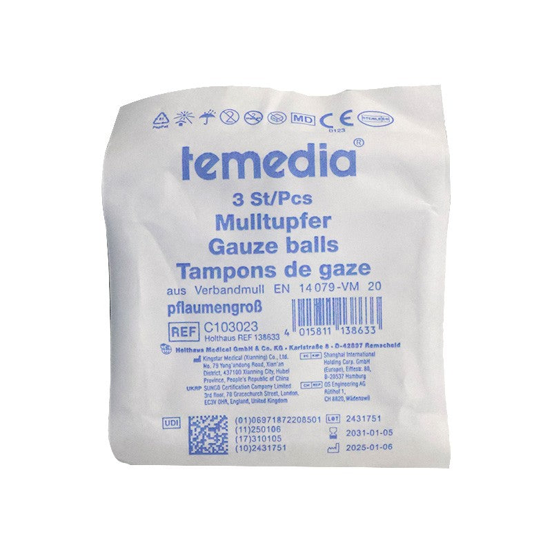 Mulltupfer Temedia, 3 Stk.