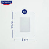 Hansaplast Aqua Protect XXL Sterile 8 x 10 cm