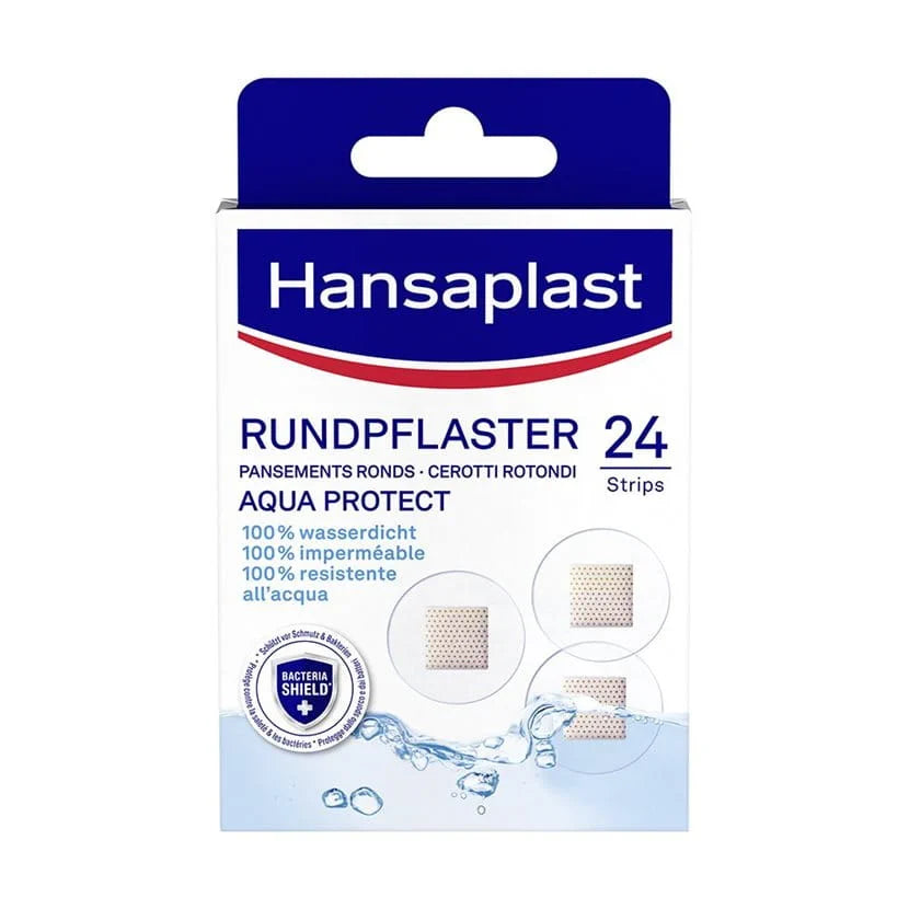 Hansaplast Aqua Protect Rundpflaster 24 Strips