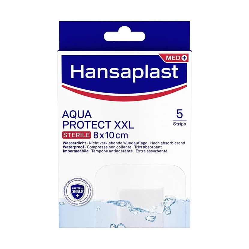 Hansaplast Aqua Protect XXL Sterile 8 x 10 cm