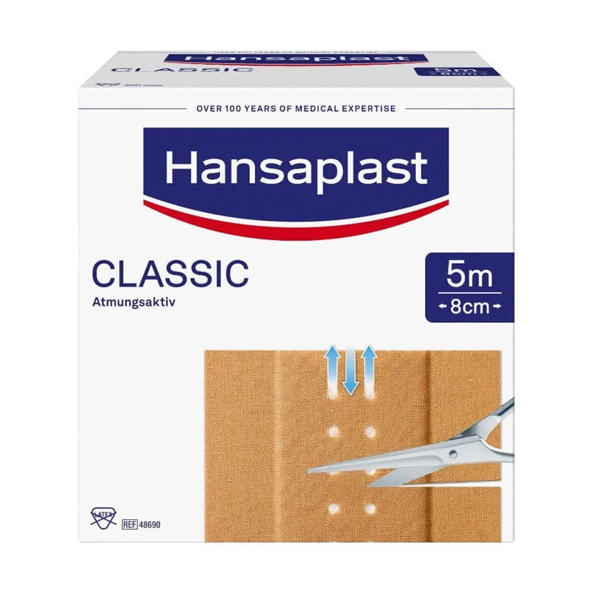 Hansaplast Classic Wundschnellverband 5 m x 8 cm