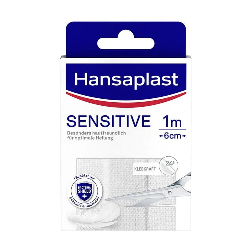 Hansaplast Sensitive Wundschnellverband 1 m x 6 cm