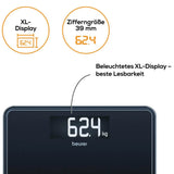 Personenwaage GS 400 SignatureLine schwarz