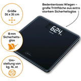 Personenwaage GS 400 SignatureLine schwarz
