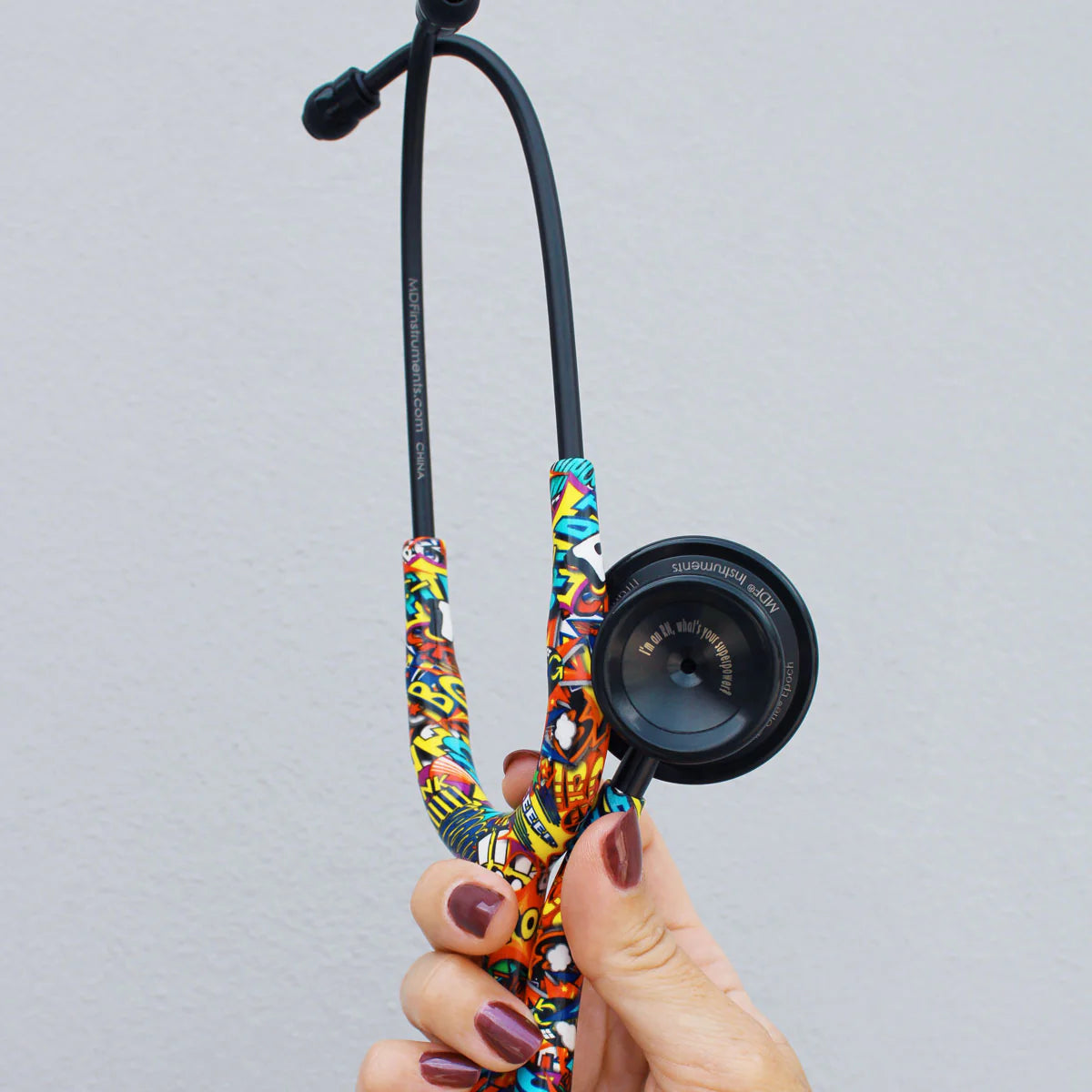 MD One Epoch Titan Blackout Stethoskop - Graffiti